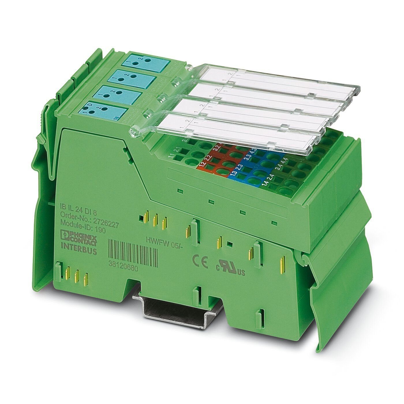 2861247 - Módulo Digitais Inline IB IL 24 DI 8-PAC Phoenix Contact